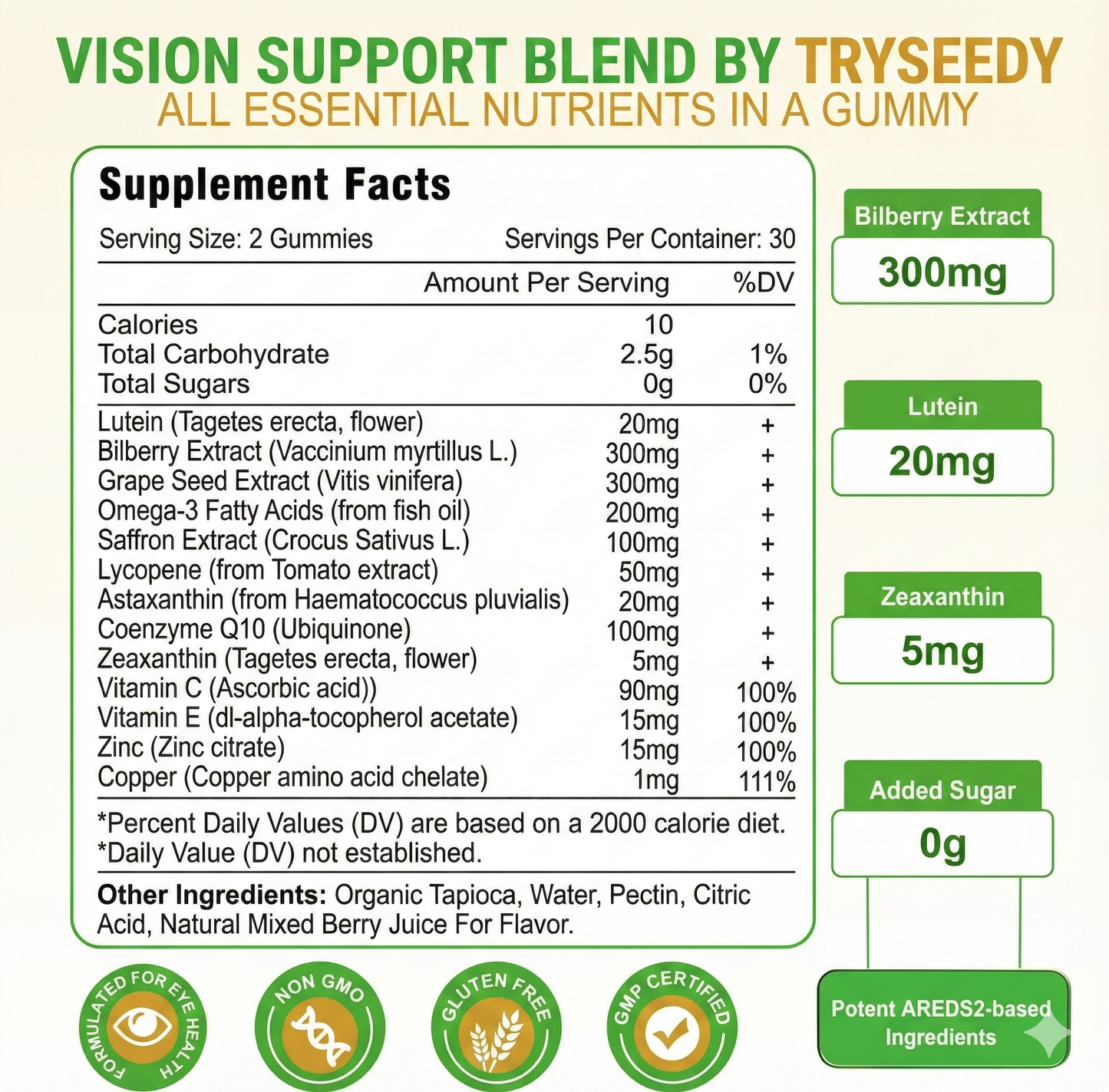 TrySeedy™ Eye Care Gummies